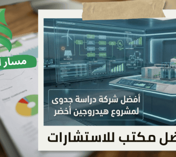 شركة دراسة جدوى لمشروع هيدروجين أخضر في الرياض